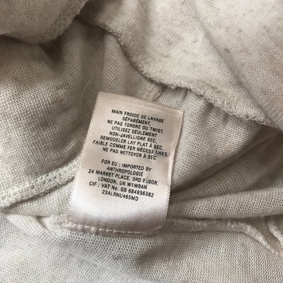 Pilcro and The Letterpress Rayon, Linen Open Back Button Front‎ Cardigan Small - Picture 11 of 11